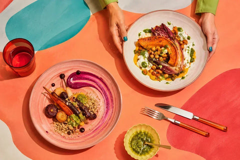 Colorful Seasonal Supper
